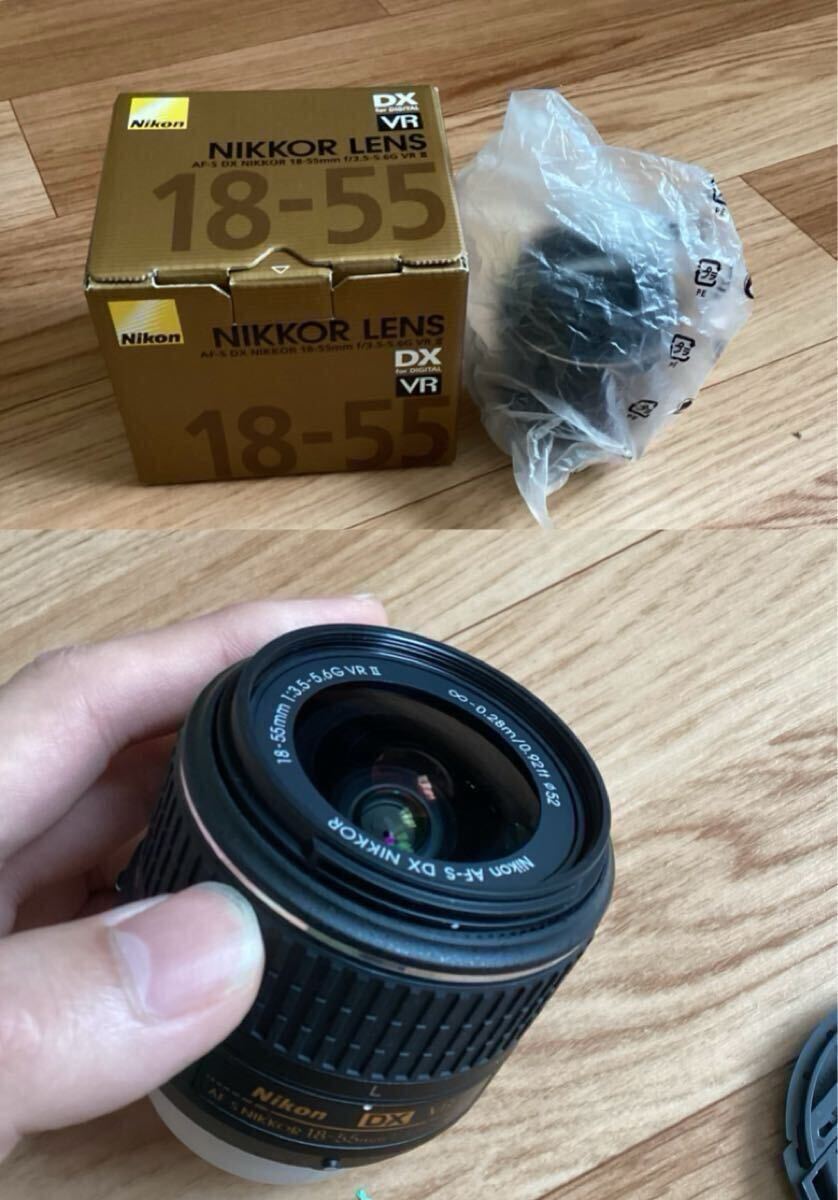 Nikkor 18-55mm vr II 未使用品です
