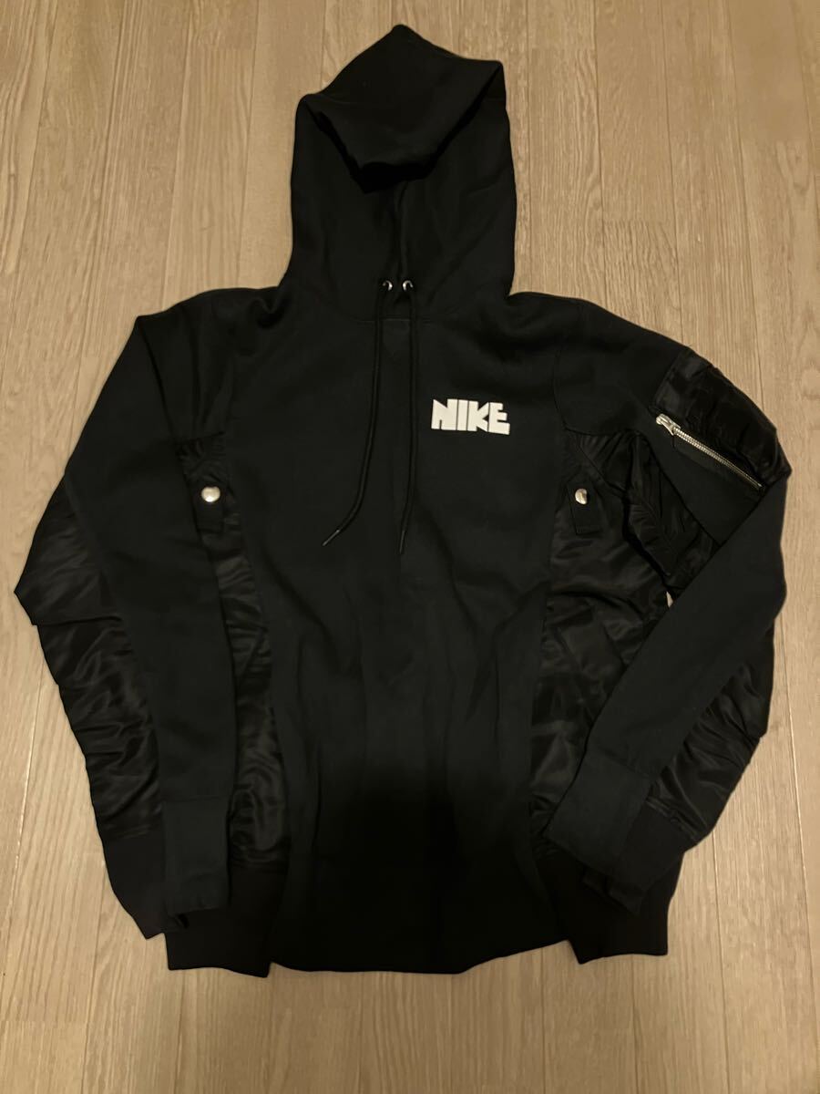 新品 sacaiサカイ×NIKEナイキCW2419-010 NRG HOODY再構築プル 新品 sacaiサカイ×NIKEナイキCW2419-010 NRG HOODY再構築プル