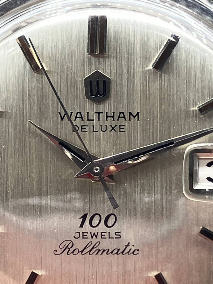 12802】WALTHAM ウォルサム デラックス ロールマチック 100石 12802】WALTHAM ウォルサム デラックス ロールマチック 100石
