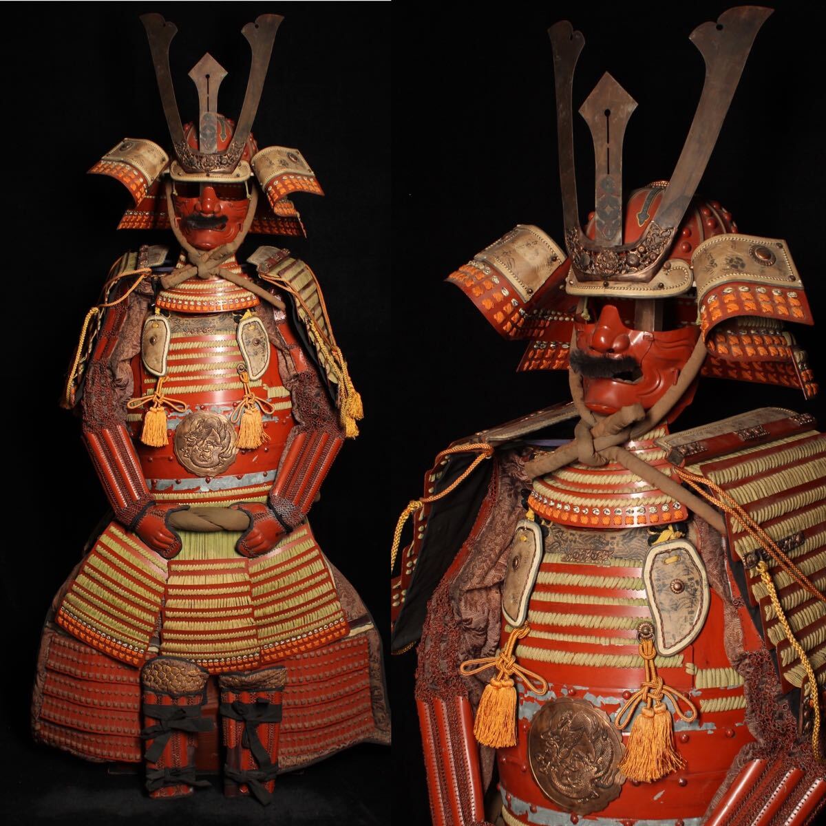 等身大 鎧兜 甲冑 鎧 兜 鎧櫃 武具 防具 骨董 古美術 現状品 等身大 鎧兜 甲冑 鎧 兜 鎧櫃 武具 防具 骨董 古美術 現状品