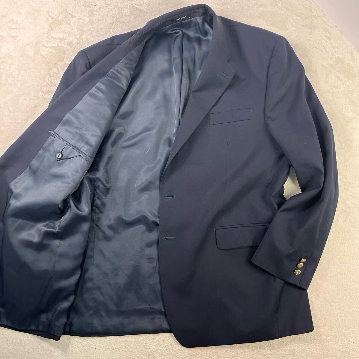 大きいサイズ チャップス CHAPS ラルフローレン 紺ブレザー 大きいサイズ チャップス CHAPS ラルフローレン 紺ブレザー