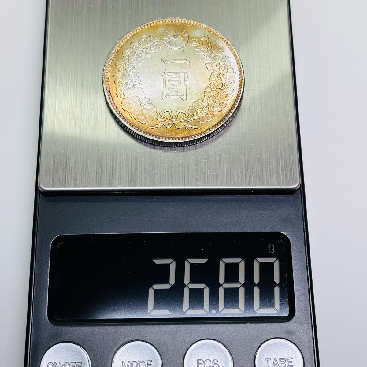 一円銀貨 コイン 古銭 貿易銀 一圓銀幣 菊紋 旭日龍 明治二十六 一円銀貨 コイン 古銭 貿易銀 一圓銀幣 菊紋 旭日龍 明治二十六