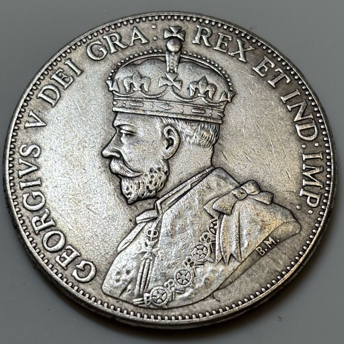 コイン カナダ古銭 海外銀幣 銀貨 ジョージ5世 1911年 コイン カナダ古銭 海外銀幣 銀貨 ジョージ5世 1911年