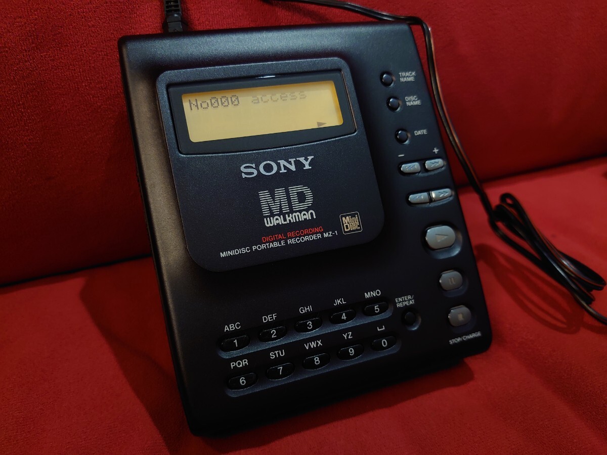 SONY】MZ-1 WALKMAN vintage PORTABLE MD RECORDER ソニー SONY】MZ-1 WALKMAN vintage PORTABLE MD RECORDER ソニー