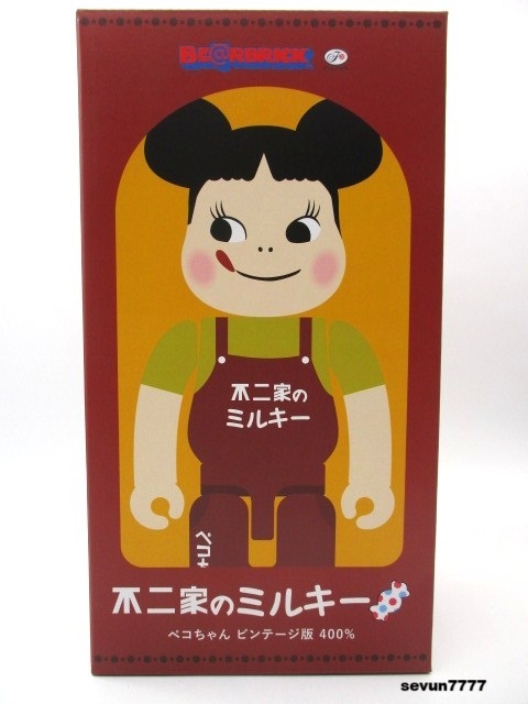 BE@RBRICK ペコちゃん ビンテージ版 400% 限定品 MEDICOM TOY BE@RBRICK ペコちゃん ビンテージ版 400% 限定品 MEDICOM TOY