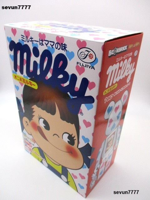 新品 BE@RBRICK 着ぐるみ ペコちゃん ハート 100％ ＆ 400％