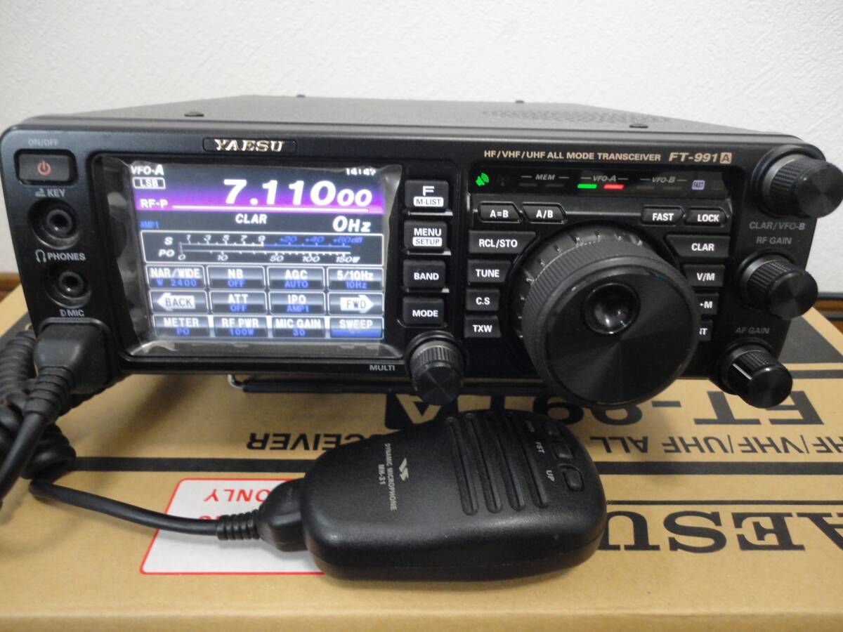 YAESU FT-991A 100W機 (中古品)(固定)|売買された YAESU FT-991A 100W機 (中古品)(固定)|売買された