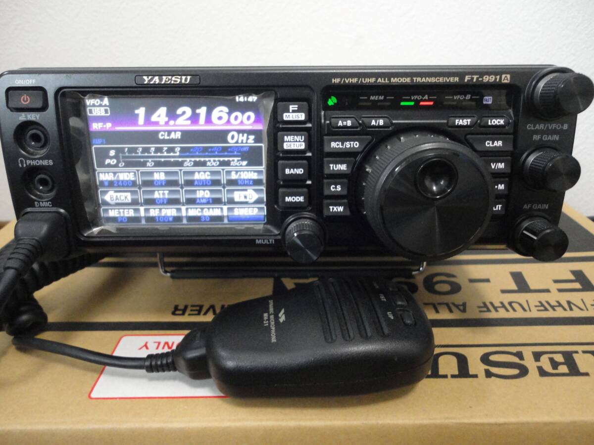 YAESU FT-991A 100W機 (中古品)(固定)|売買された YAESU FT-991A 100W機 (中古品)(固定)|売買された