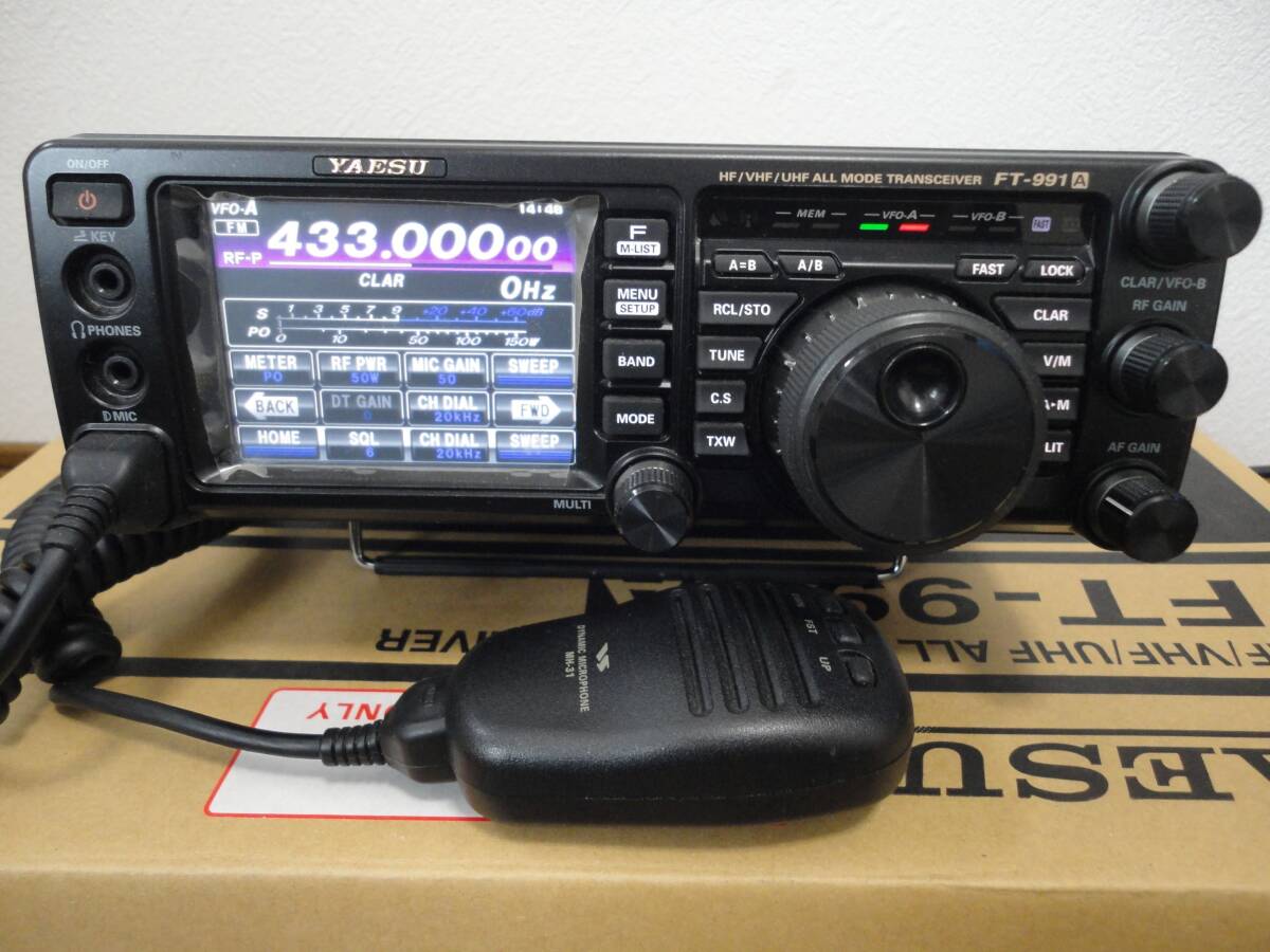 YAESU FT-991A 100W機 (中古品)(固定)|売買された YAESU FT-991A 100W機 (中古品)(固定)|売買された