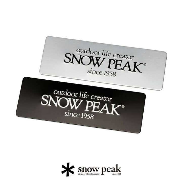 snow peak メタルロゴステッカー 2022SS FES-158【未使用?新品】スノーピーク 雪峰祭2022春限定 殘り僅か