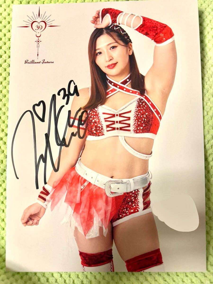 【2024年】お歳暮ギフト 女子プロレス マリーゴールド MARIGOLD 直筆サイン入りポート サイン