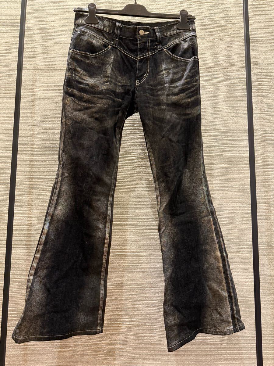 00s tornado mart coated flare denim デニム ifsixwasnine 00s tornado mart coated flare denim デニム ifsixwasnine