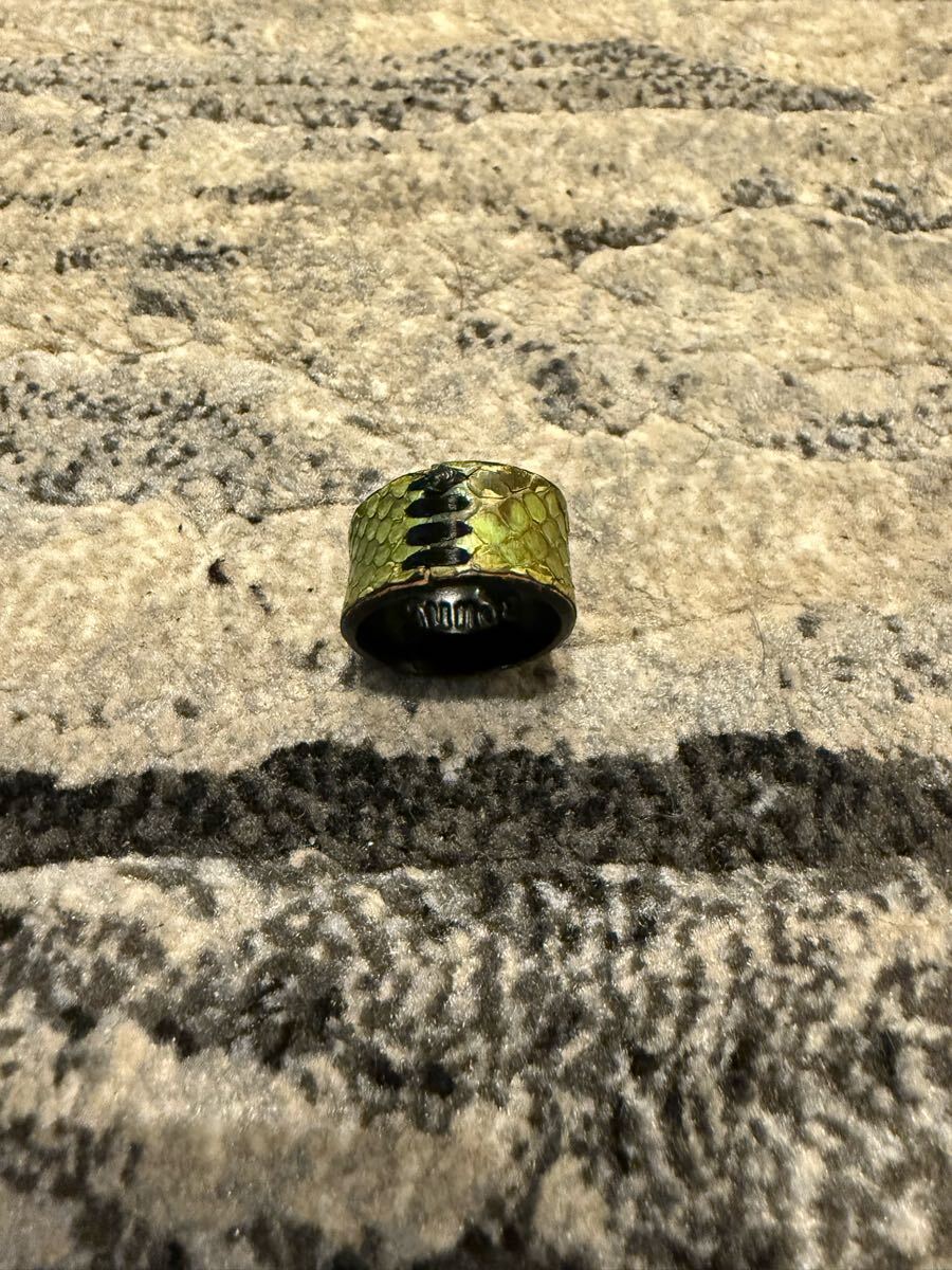 00s gunda sneak leather ring リング y2k レザー japanese 00s gunda sneak leather ring リング y2k レザー japanese
