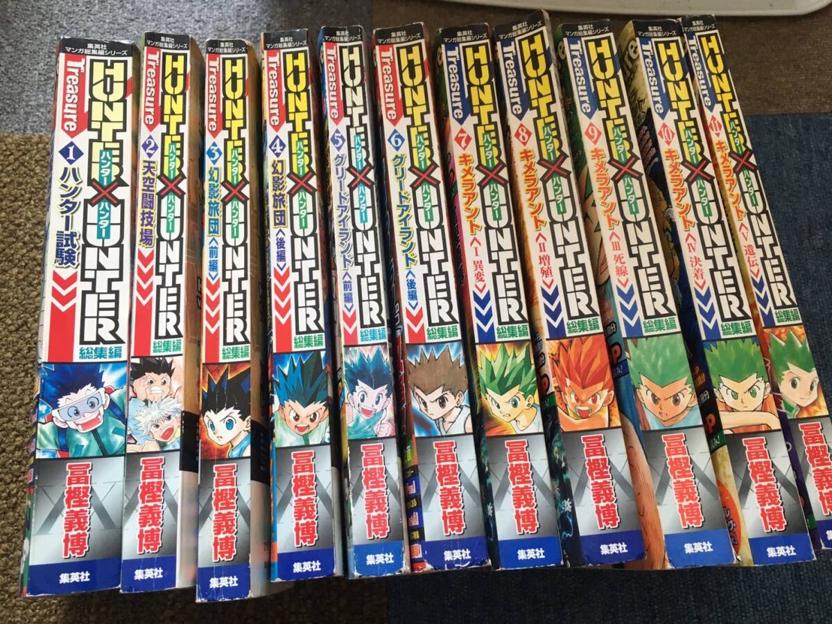 HUNTER×HUNTER ハンターハンター 総集編 Treasure 1~11巻 全巻 HUNTER×HUNTER ハンターハンター 総集編 Treasure 1~11巻 全巻