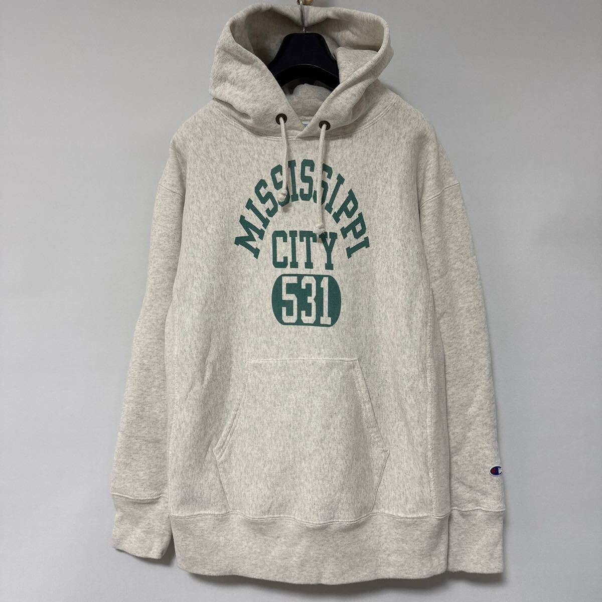 美品 Champion リバースウィーブ 3段 カプセル 染み込み 美品 Champion リバースウィーブ 3段 カプセル 染み込み