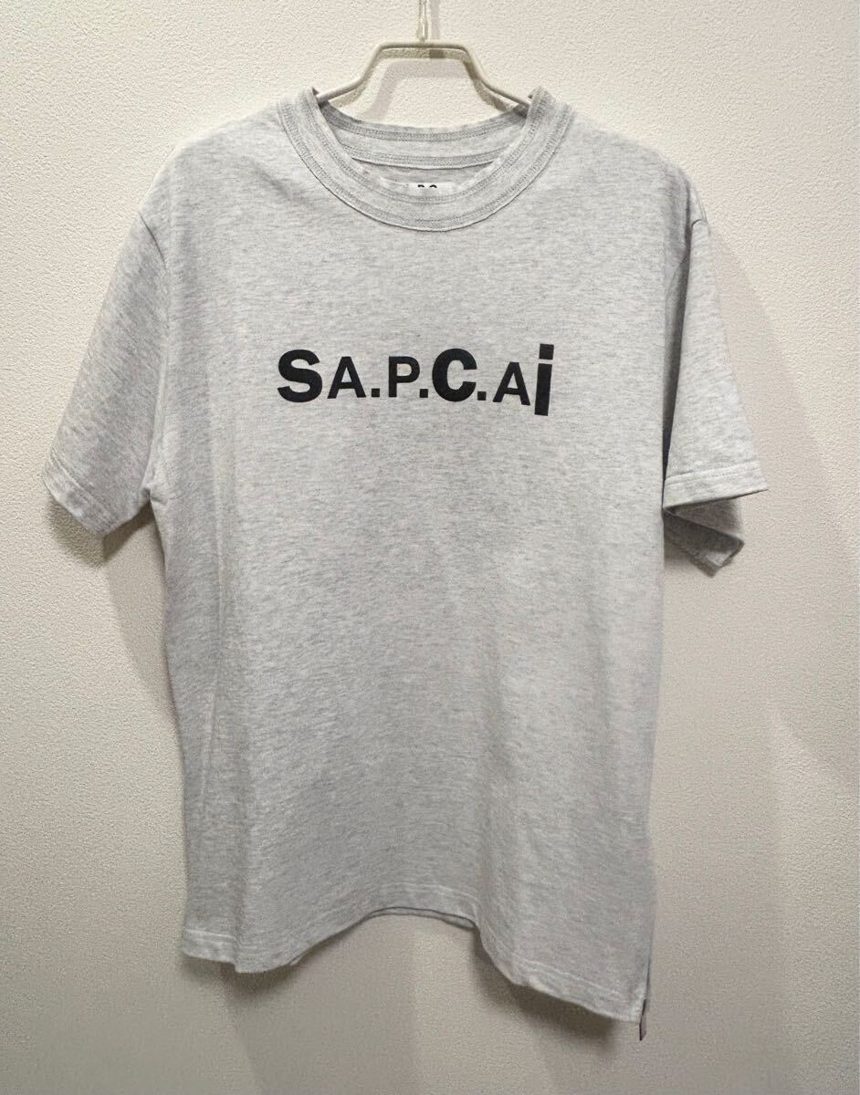 極美品 A P C × SACAI アーペーセー サカイ コラボ サイドジップ