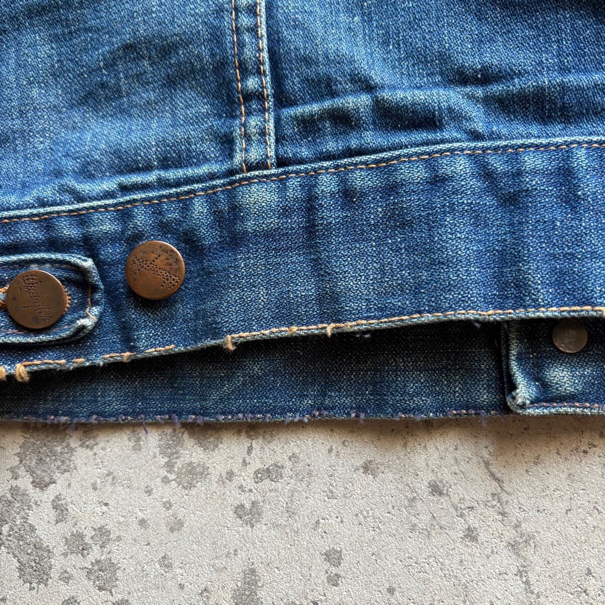 70s 80s ビンテージ Wrangler デニムジャケット USA製 70s 80s ビンテージ Wrangler デニムジャケット USA製