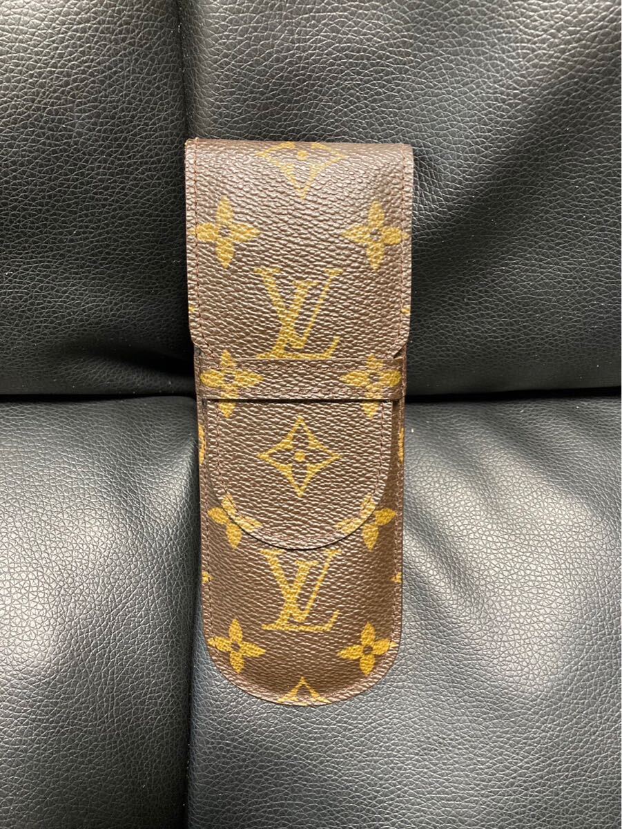 ① LOUIS VUITTON ルイ ヴィトン モノグラム エテュイ スティロ ① LOUIS VUITTON ルイ ヴィトン モノグラム エテュイ スティロ