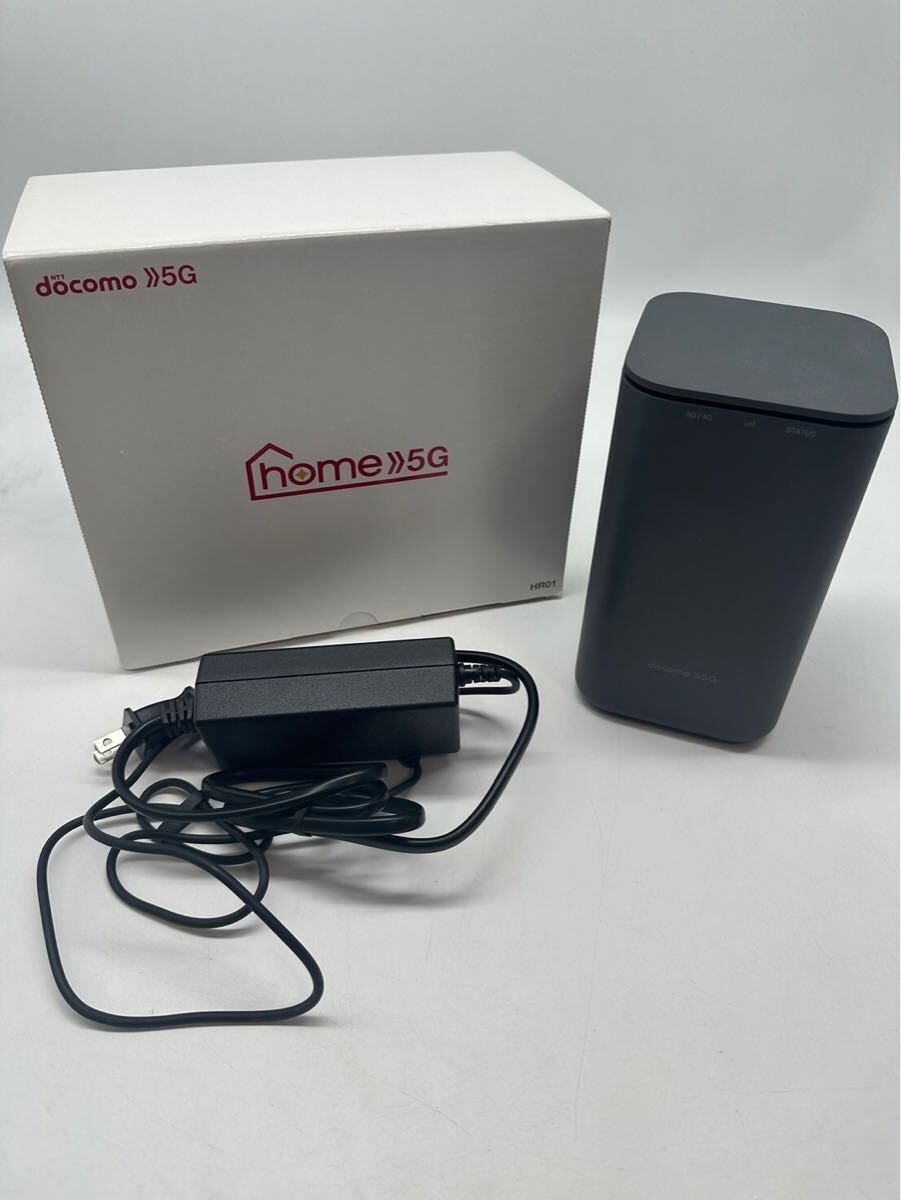 ③ SHARP NTT docomo home 5G HR01 ダークグレー 通電確認済み ③ SHARP NTT docomo home 5G HR01 ダークグレー 通電確認済み
