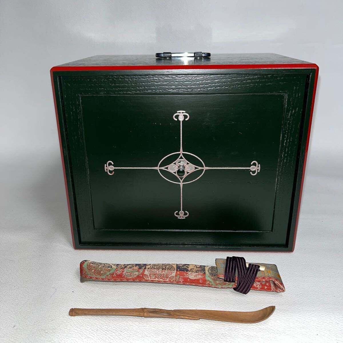 遠州好　仕込茶箱　南齋造　共箱あり 遠州好仕込茶箱南齋造共箱あり