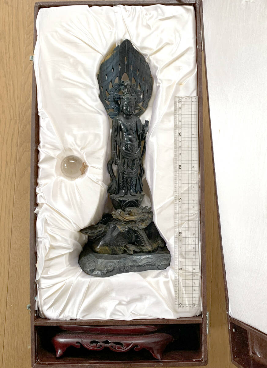龍頭観音 石仏 仏像 彫刻置物 【検索用】 混虎目石 ミックス 龍頭観音 石仏 仏像 彫刻置物 【検索用】 混虎目石 ミックス