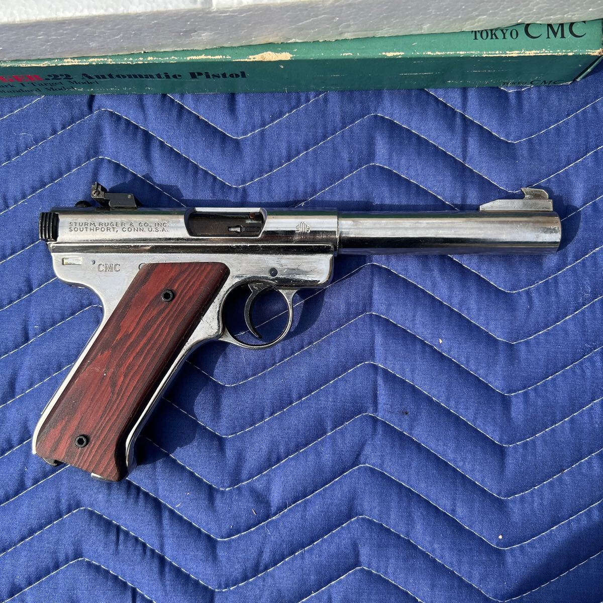 ⑦・TOKYO CMC・RUGER.22 AUTOMATIC PISTOL・ モデルガン