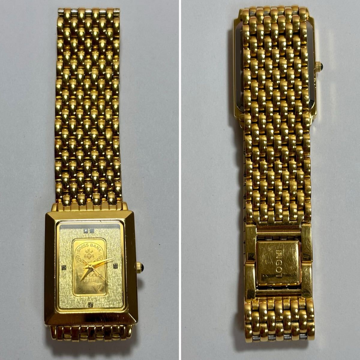 ☆ ELGIN エルジン SWISS BANK FINE GOLD 999.9 GOLD INGOT 1g ☆ ELGIN エルジン SWISS BANK FINE GOLD 999.9 GOLD INGOT 1g