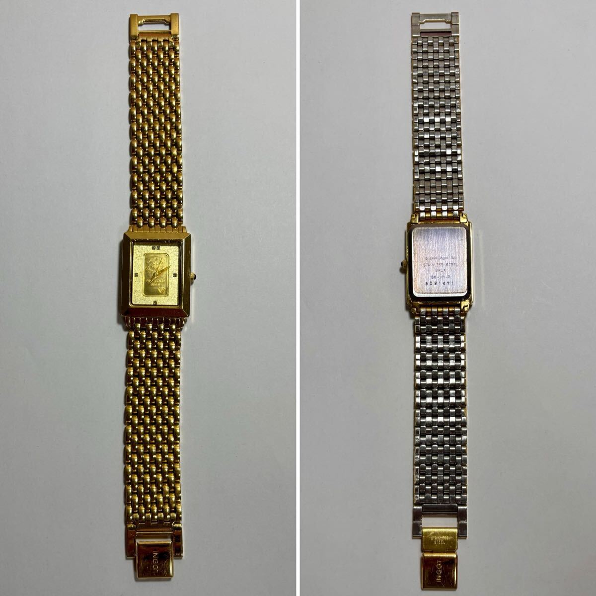 ☆ ELGIN エルジン SWISS BANK FINE GOLD 999.9 GOLD INGOT 1g ☆ ELGIN エルジン SWISS BANK FINE GOLD 999.9 GOLD INGOT 1g