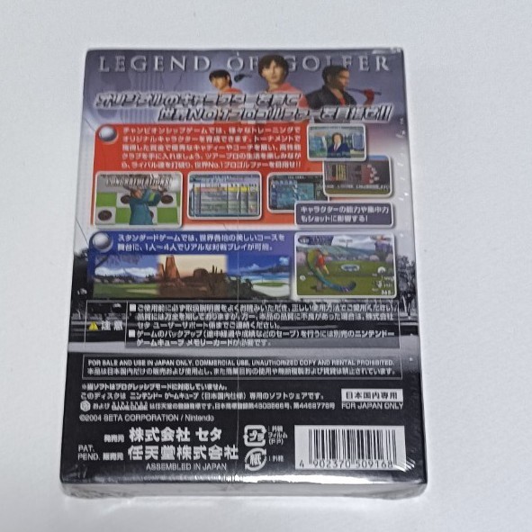 レジェンドオブゴルファー　激レア　新品　極美品　未開封品　神レベル　ゲームキューブ　セタ　任天堂