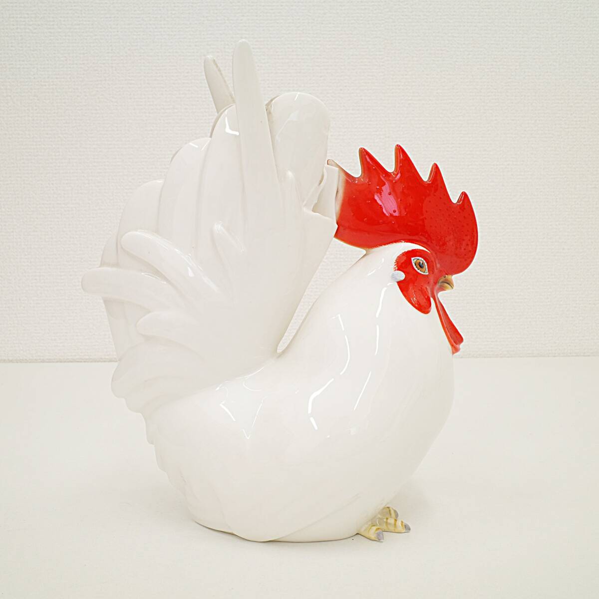 Noritake オールドノリタケ 鶏 雄鶏 ボーンチャイナ フィギュ Noritake オールドノリタケ 鶏 雄鶏 ボーンチャイナ フィギュ