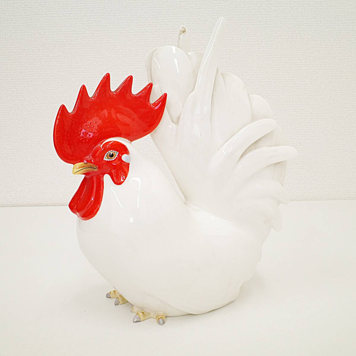 Noritake オールドノリタケ 鶏 雄鶏 ボーンチャイナ フィギュ Noritake オールドノリタケ 鶏 雄鶏 ボーンチャイナ フィギュ