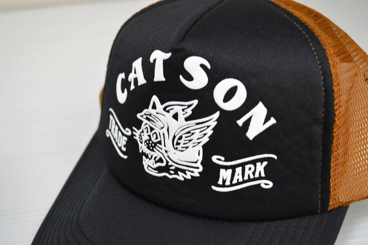 SMP アメリカンメッシュキャップ SMP002-26 CATSON 普通寸 Mサイズ BR_画像2