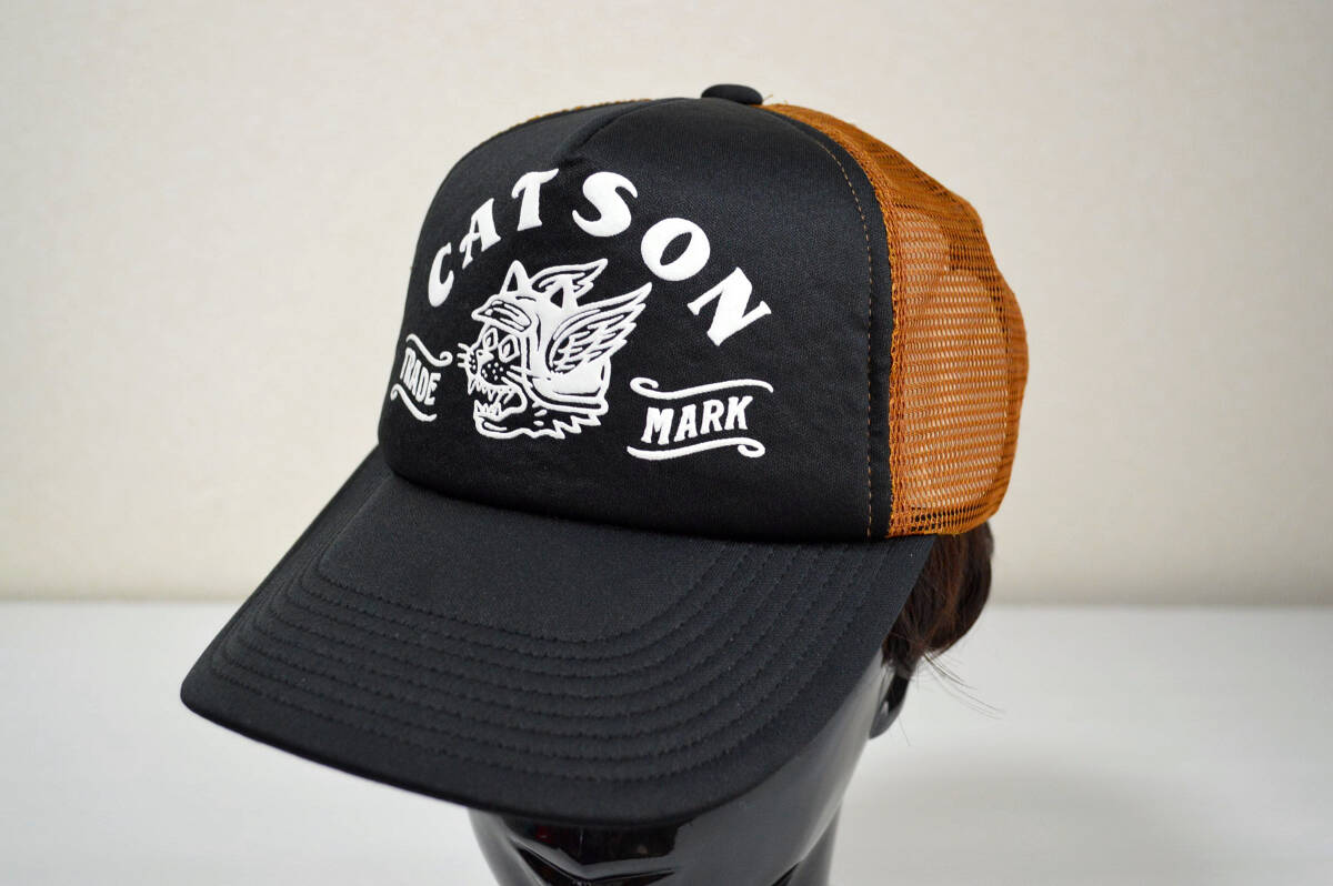 SMP アメリカンメッシュキャップ SMP002-26 CATSON 普通寸 Mサイズ BR_画像5