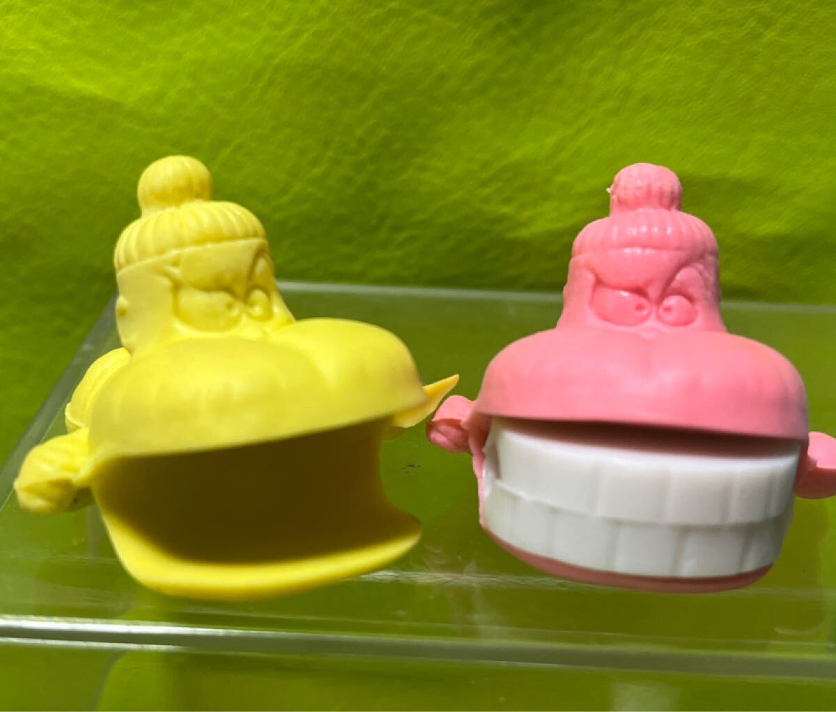 三菱鉛筆 かみつきばあちゃん消しゴム 当時物4種 昭和レトロ