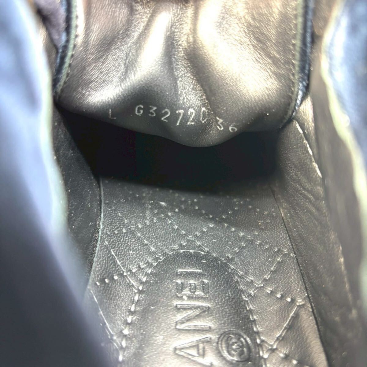 CHANEL シャネル ハイカットスニーカー ベロア 36 23 0cm CHANEL シャネル ハイカットスニーカー ベロア 36 23 0cm
