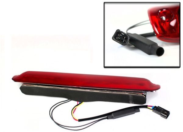 【人気商品/レッド/V2】99-06y シルバラード シエラ LED ハイマウント ストップ ランプ ライト リア バック テール シボレー GMC カーゴ