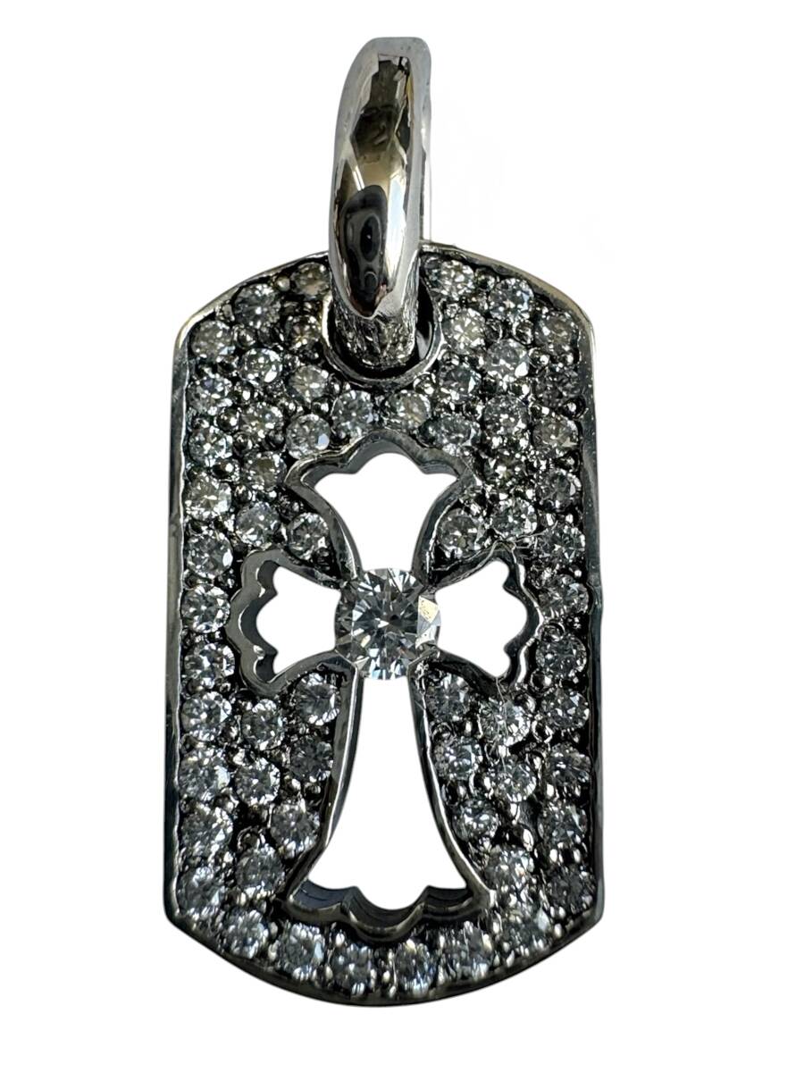 保証書 極美品 クロムハーツ CHROME HEARTS DT TNY CO CRS P/DIA 保証書 極美品 クロムハーツ CHROME HEARTS DT TNY CO CRS P/DIA