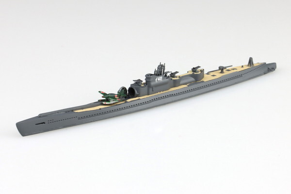8月再入荷予定 アオシマ 1/700 ウォーターライン No.452 日本海軍 特型潛水艦 伊401 プラモデル　送料無料 新品
