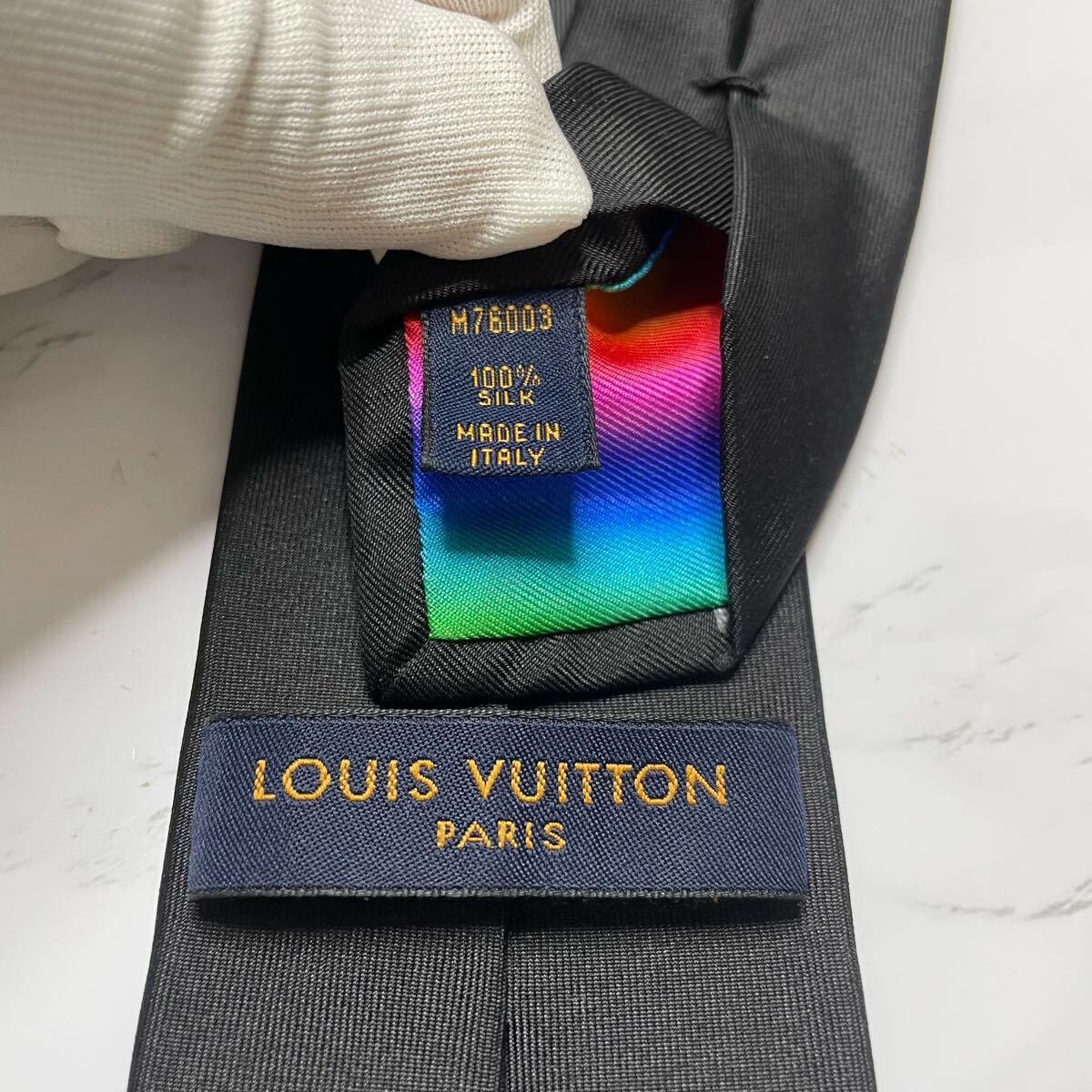 極美品LOUIS VUITTON ネクタイ 現行M76003 クラヴァット|Yahoo 極美品LOUIS VUITTON ネクタイ 現行M76003 クラヴァット|Yahoo