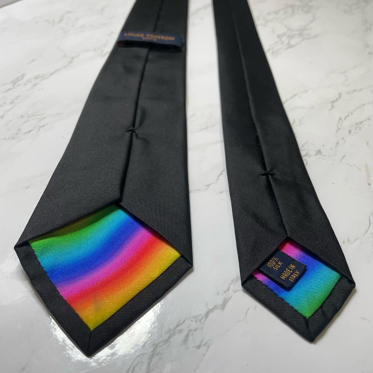極美品LOUIS VUITTON ネクタイ 現行M76003 クラヴァット|Yahoo 極美品LOUIS VUITTON ネクタイ 現行M76003 クラヴァット|Yahoo