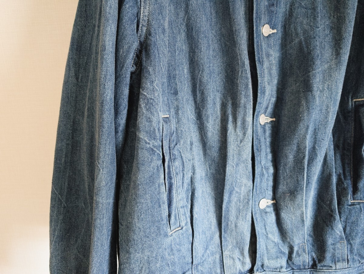 AURALEE オーラリー 23SS SELVEDGE FADED LIGHT DENIM BLOUSON AURALEE オーラリー 23SS SELVEDGE FADED LIGHT DENIM BLOUSON