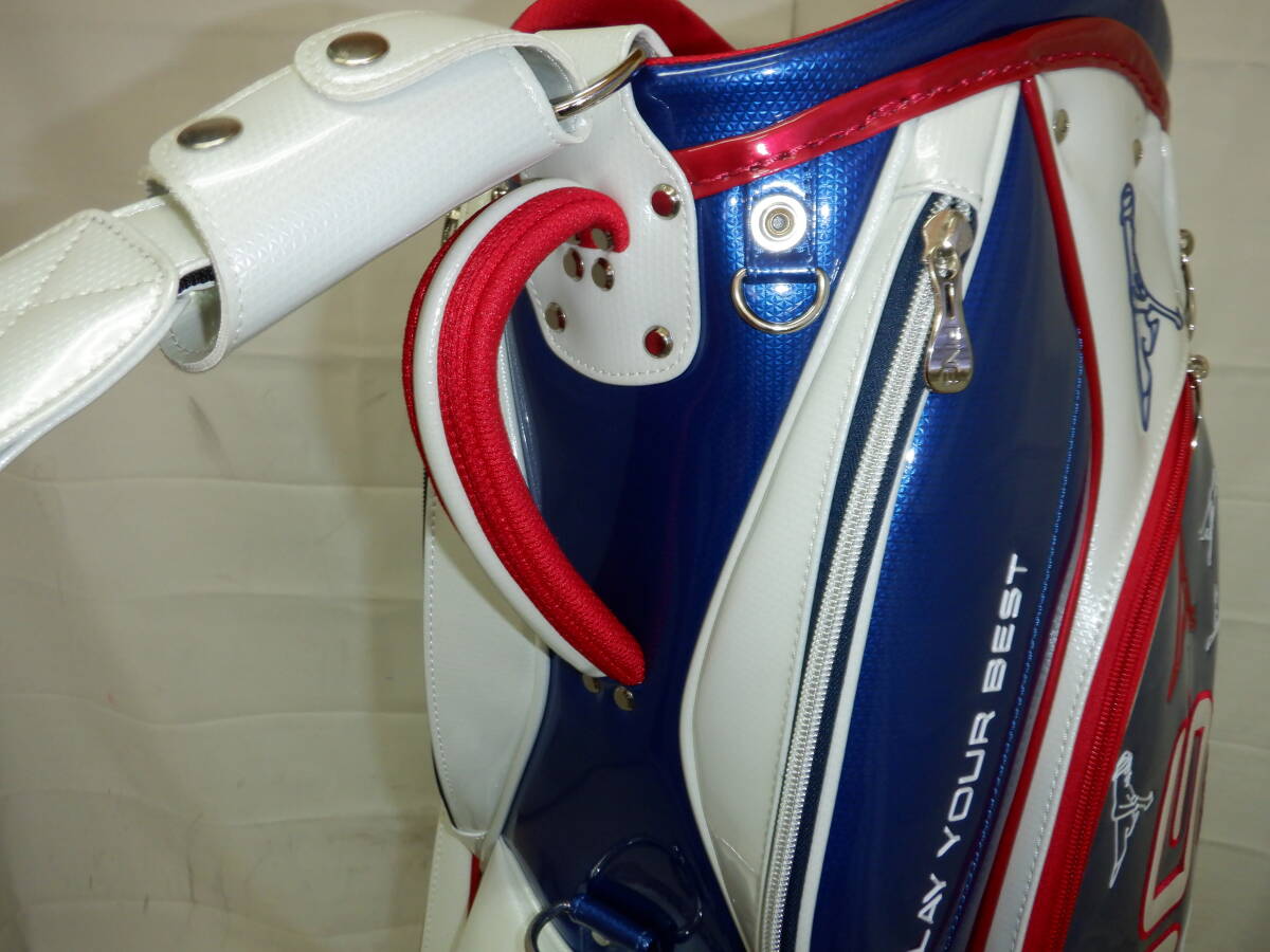 PING☆ピン☆Mr.PING☆9.5型☆エナメル☆限定カラー☆中古☆美品 PING☆ピン☆Mr.PING☆9.5型☆エナメル☆限定カラー☆中古☆美品