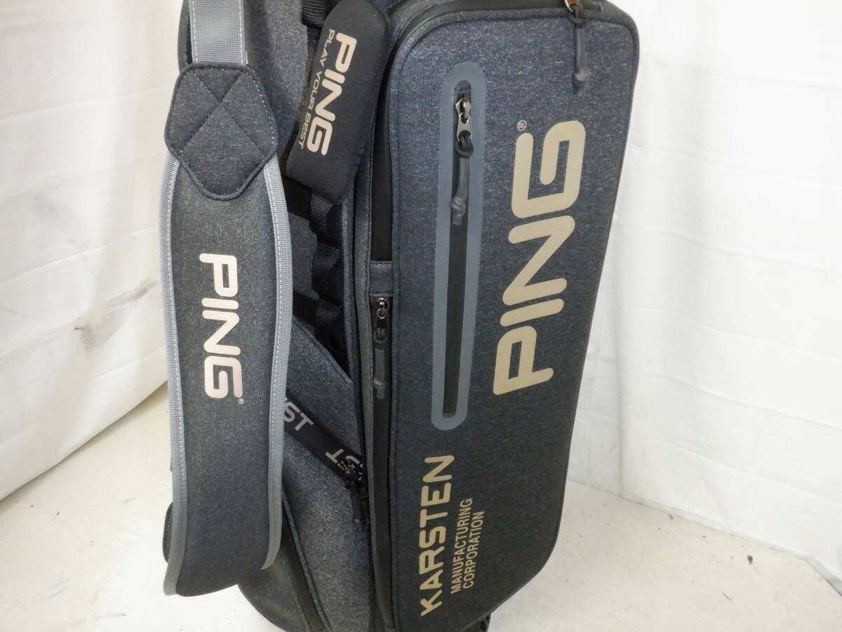 PING☆ピン☆9.5型☆軽量☆中古☆美品☆スタッフ(GY)ゴルフ PING☆ピン☆9.5型☆軽量☆中古☆美品☆スタッフ(GY)ゴルフ