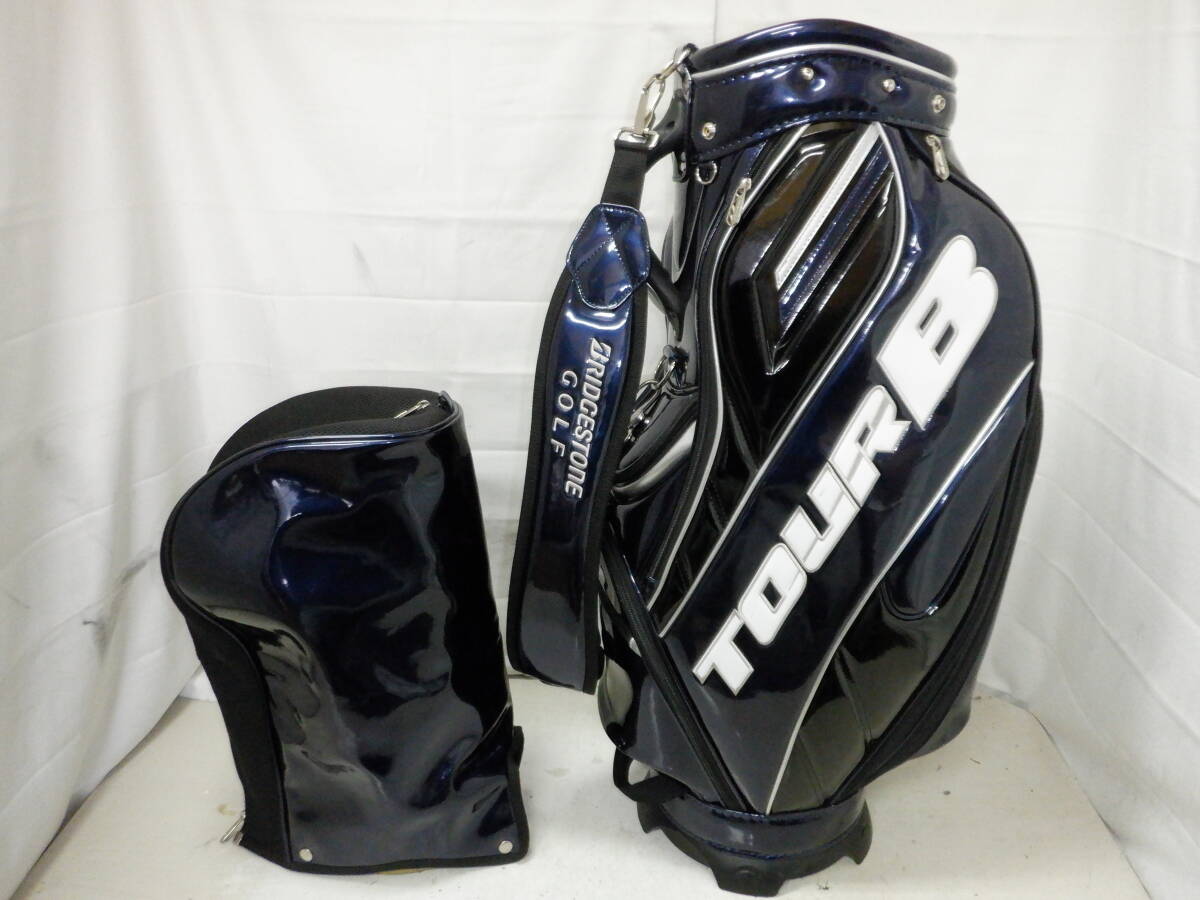 BRIDGESTONE☆TOUR B☆ブリヂストン☆9.0型☆エナメル☆中古 BRIDGESTONE☆TOUR B☆ブリヂストン☆9.0型☆エナメル☆中古