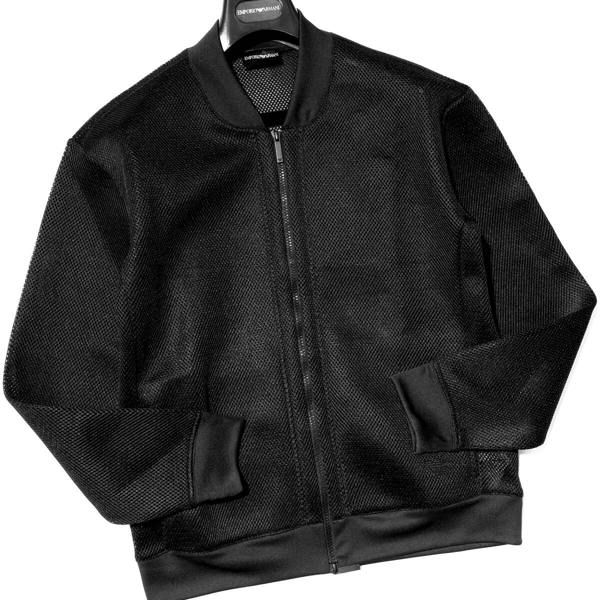 未使用 立体メッシュ編みのこなれ感 「EMPORIO ARMANI 未使用 立体メッシュ編みのこなれ感 「EMPORIO ARMANI
