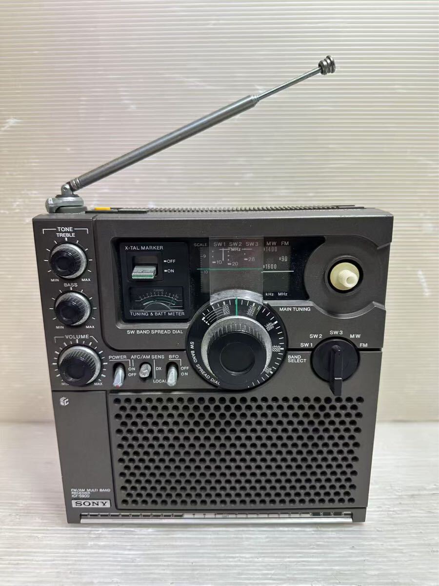 SONY ソニー ICF-5900 スカイセンサー 5バンドラジオ ☆ 現状品 SONY ソニー ICF-5900 スカイセンサー 5バンドラジオ ☆ 現状品