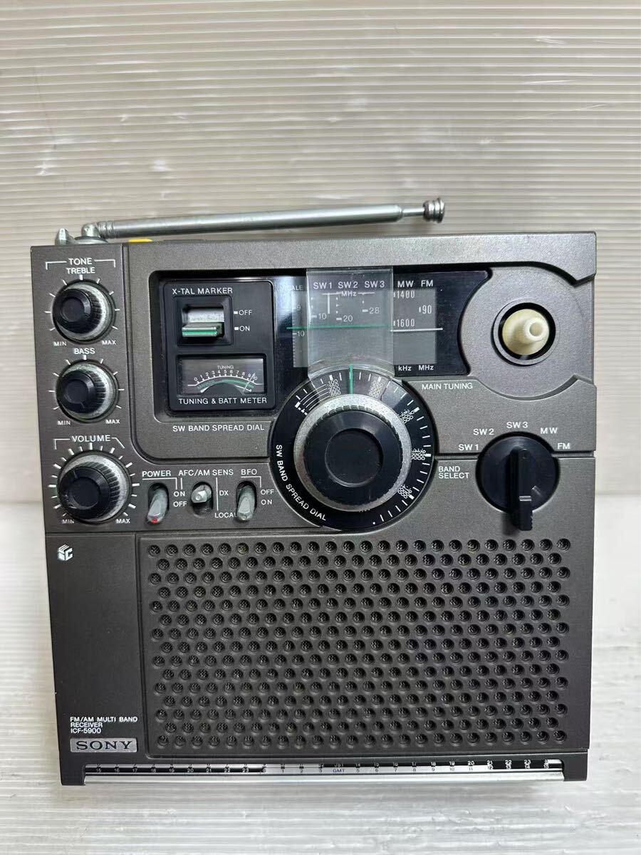 SONY ソニー ICF-5900 スカイセンサー 5バンドラジオ ☆ 現状品 SONY ソニー ICF-5900 スカイセンサー 5バンドラジオ ☆ 現状品