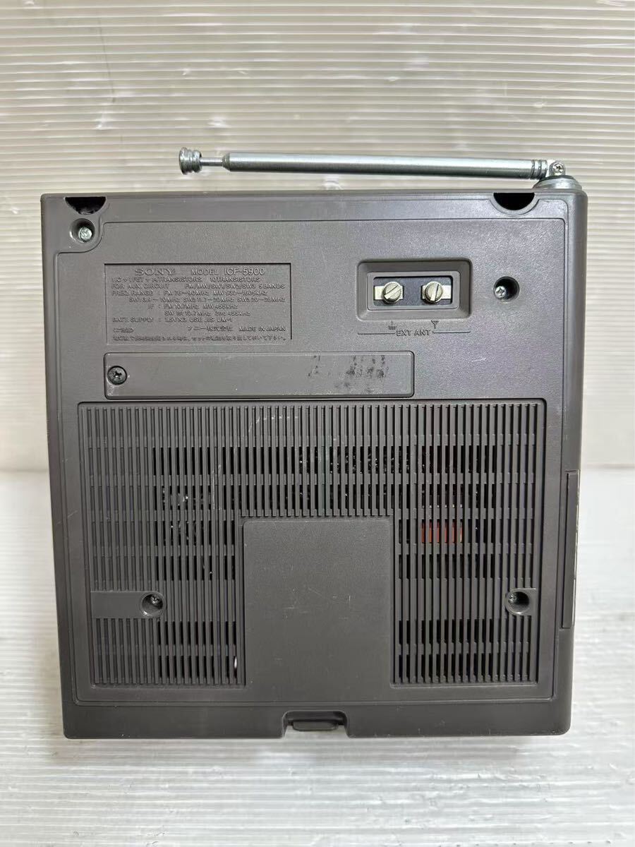 SONY ソニー ICF-5900 スカイセンサー 5バンドラジオ ☆ 現状品 SONY ソニー ICF-5900 スカイセンサー 5バンドラジオ ☆ 現状品