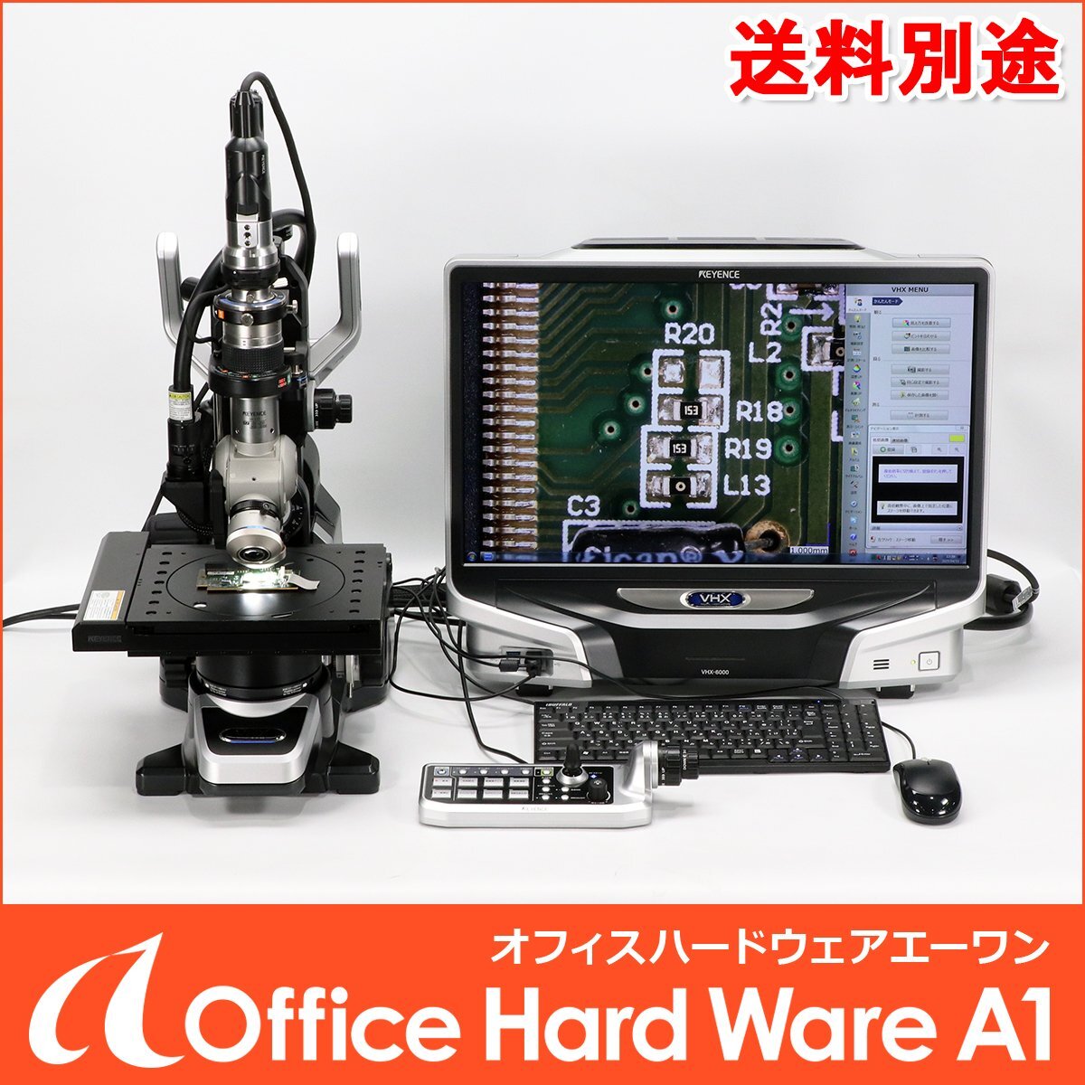 KEYENCE デジタルマイクロスコープ VHX-6000 / ズームレンズ VH KEYENCE デジタルマイクロスコープ VHX-6000 / ズームレンズ VH