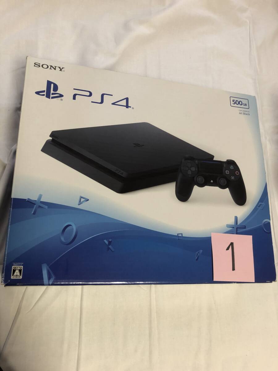 1円~PlayStation 4 ジェットブラック 500GB(CUH-2000AB01)(PS4 1円~PlayStation 4 ジェットブラック 500GB(CUH-2000AB01)(PS4